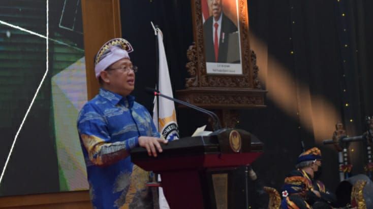 podiumnews.com-Dharma Santi Nasional Angkat Tema Tat Twam Asi, Bamsoet: Selaras Pancasila